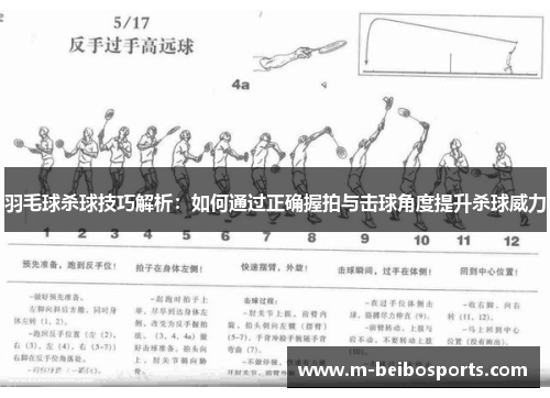 羽毛球杀球技巧解析：如何通过正确握拍与击球角度提升杀球威力